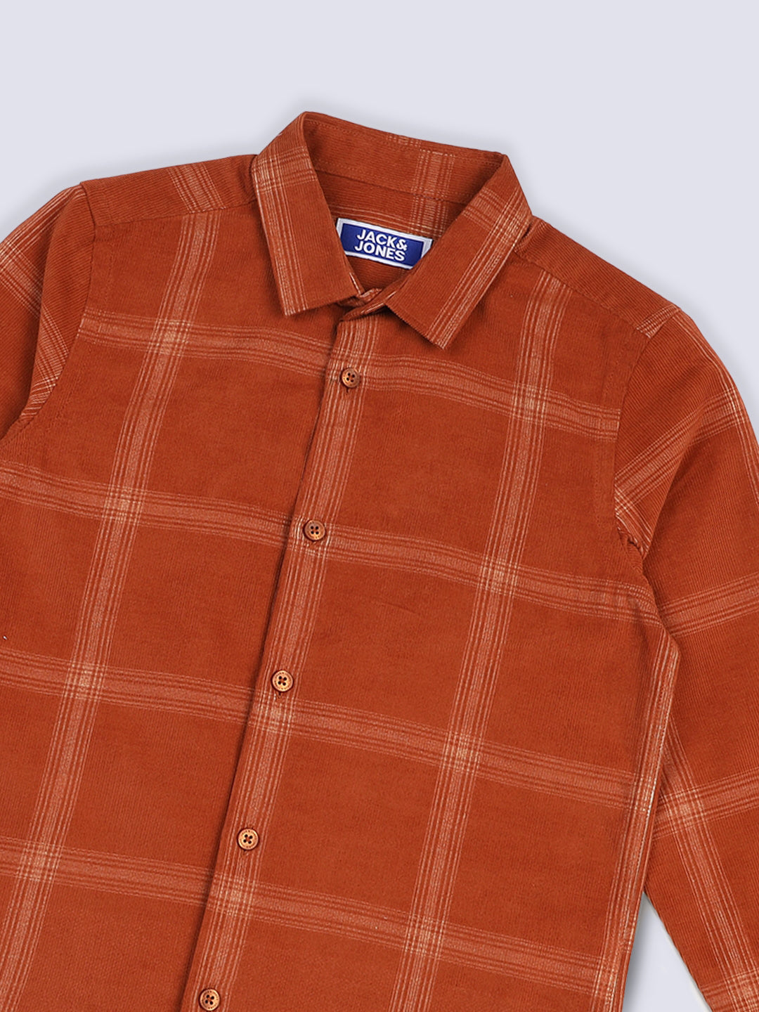 Boys Check Cotton Shirt