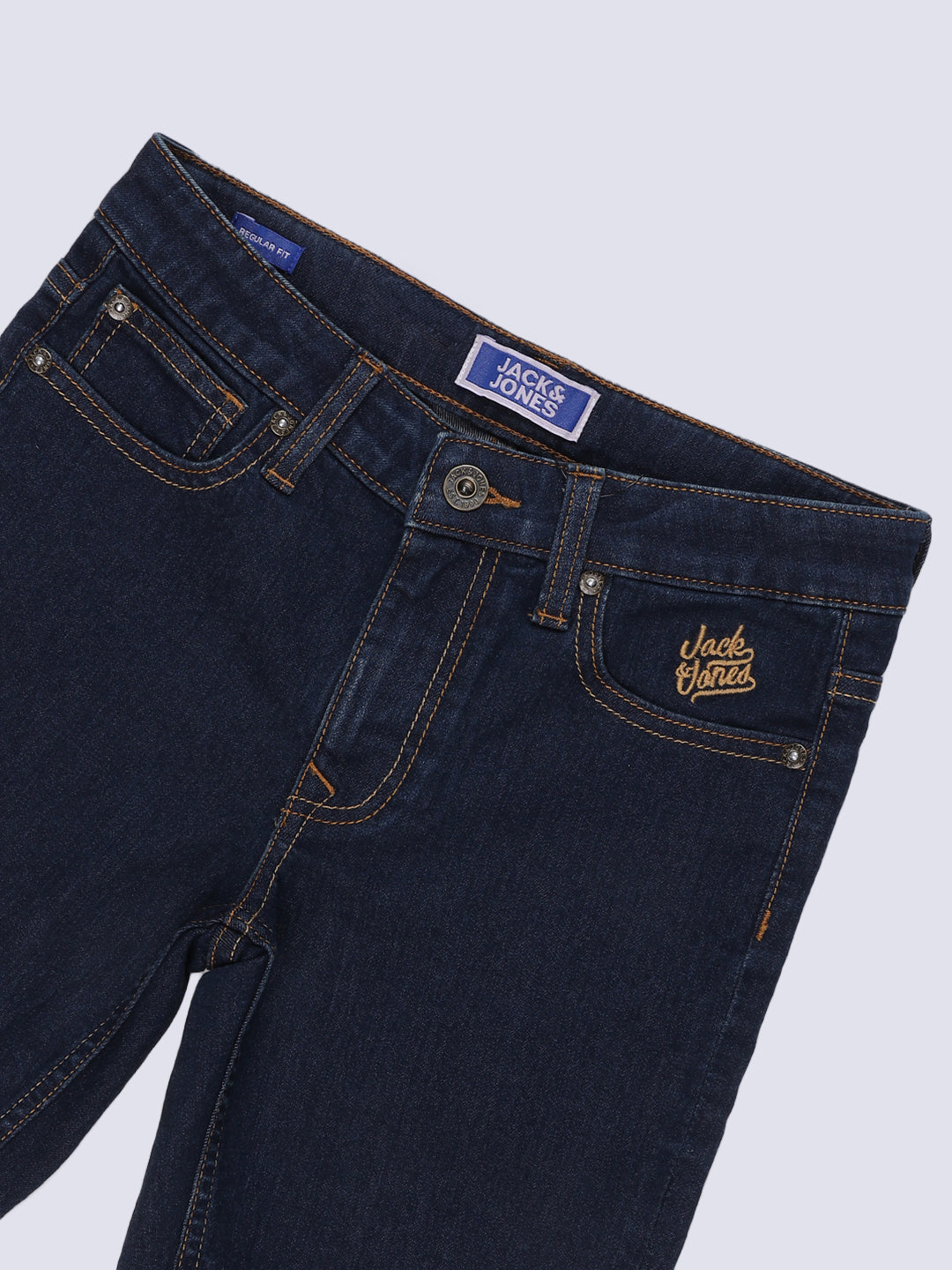 Boys Dark Blue Denim Shorts