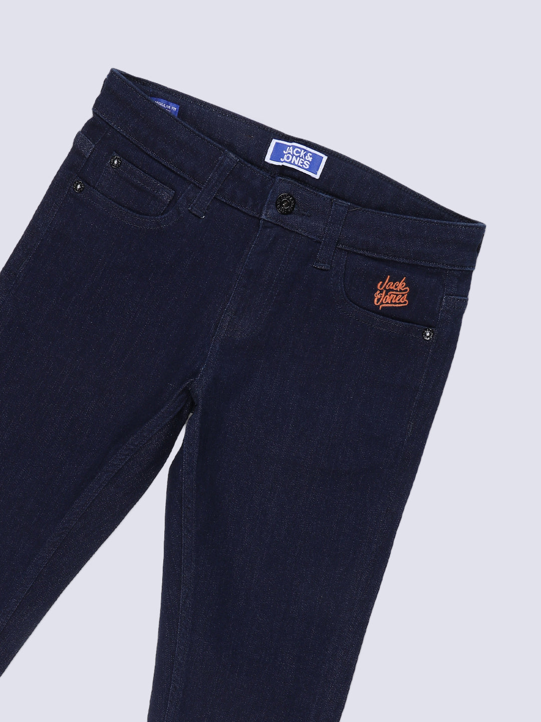 Boys Dark Blue Clark Regular Fit Jeans