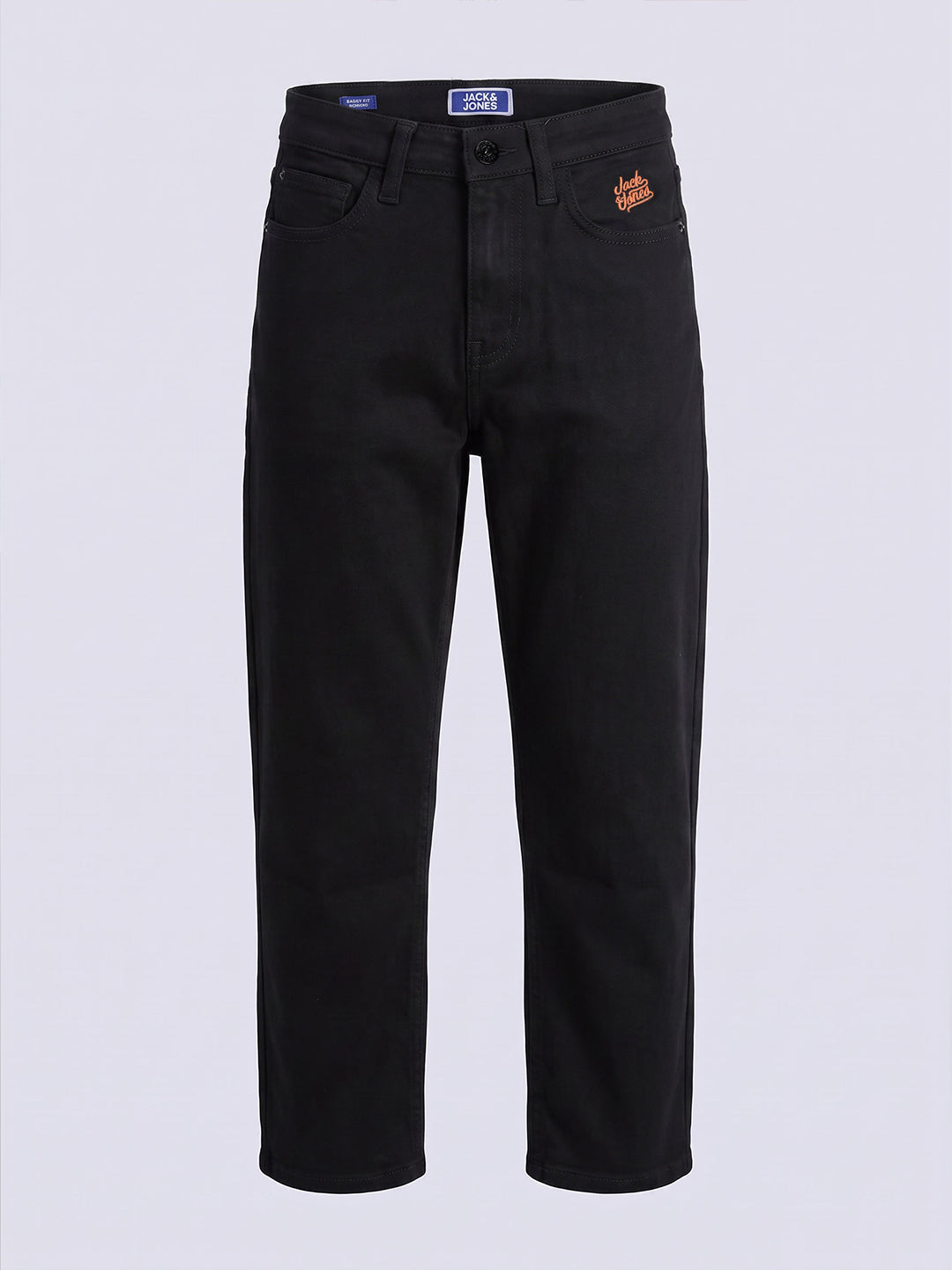 Boys Black Washed Jeans