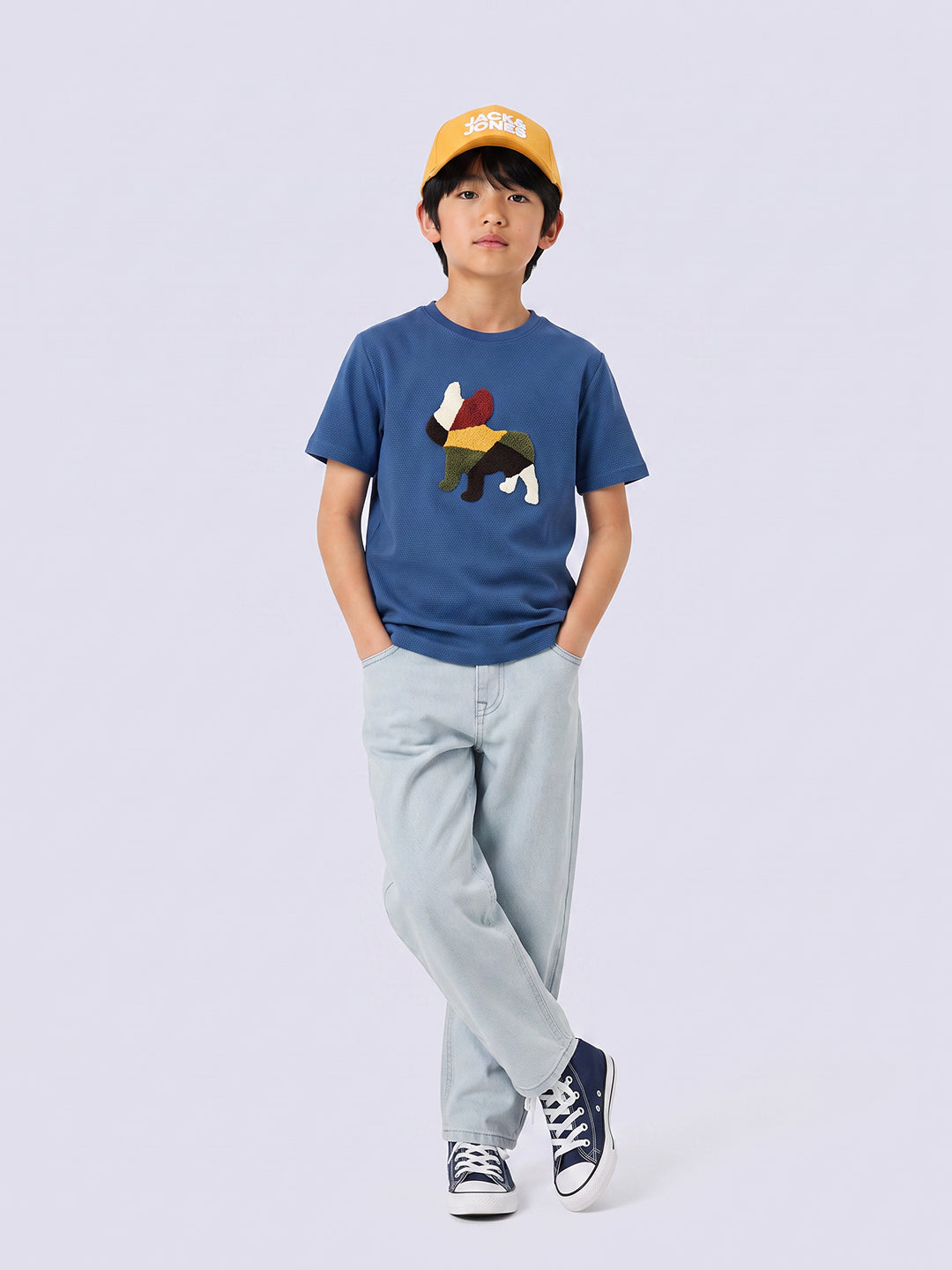 Boys Light Blue Washed Jeans
