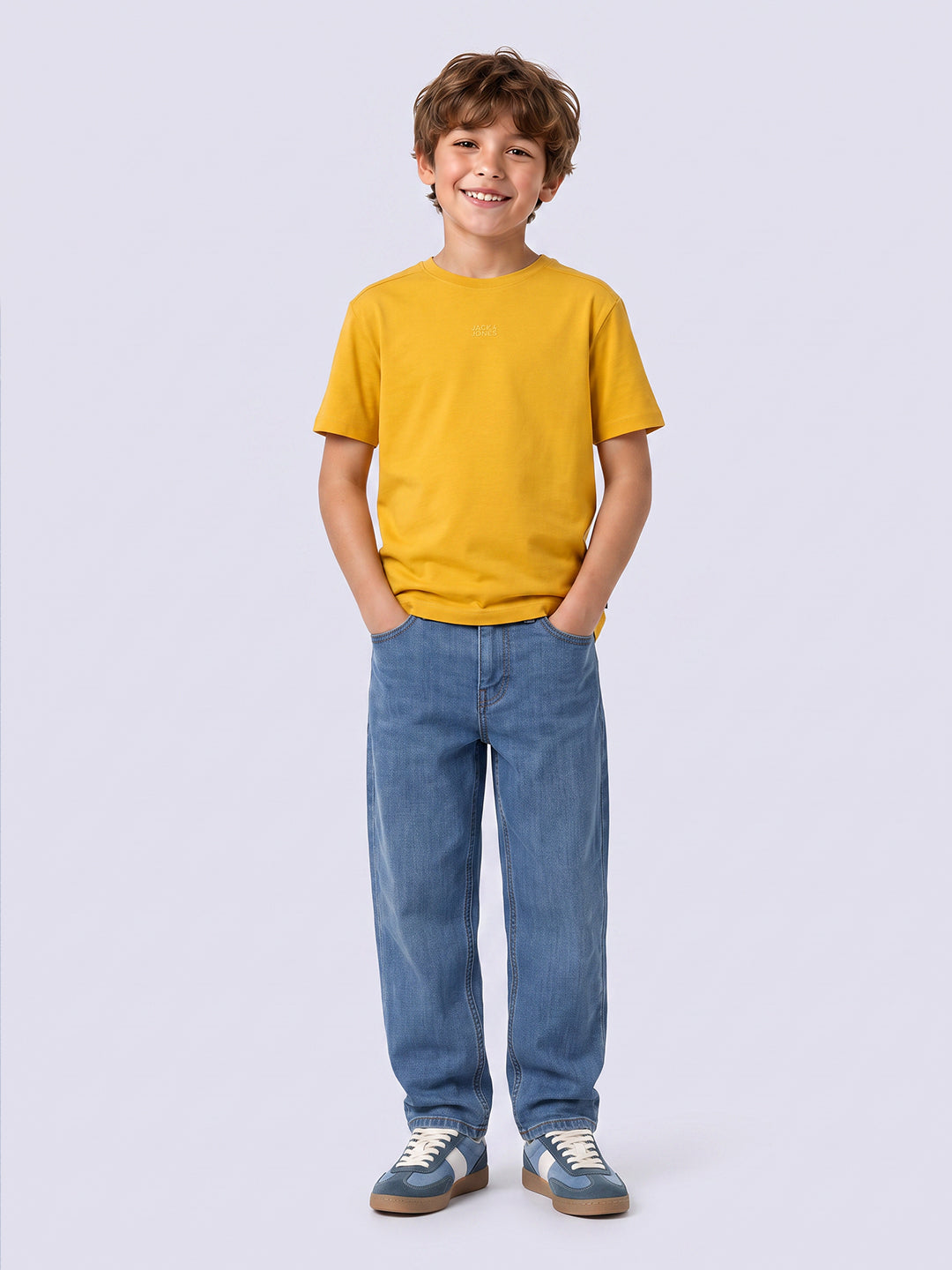 Boys Blue Washed Jeans