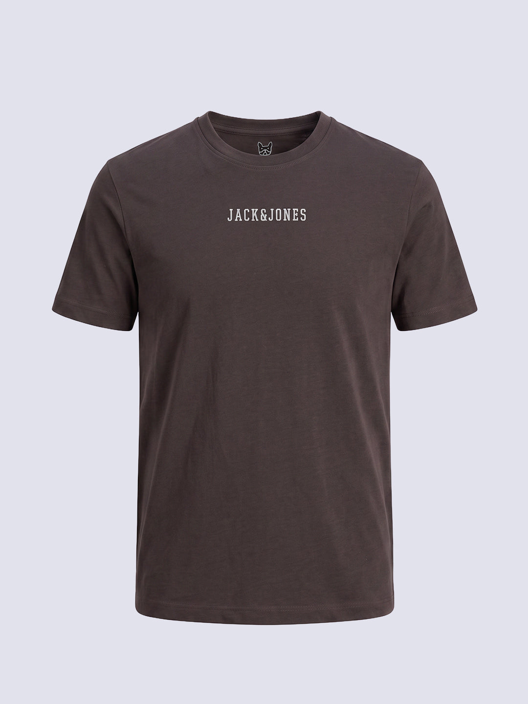 Boys Brown Printed T-shirt