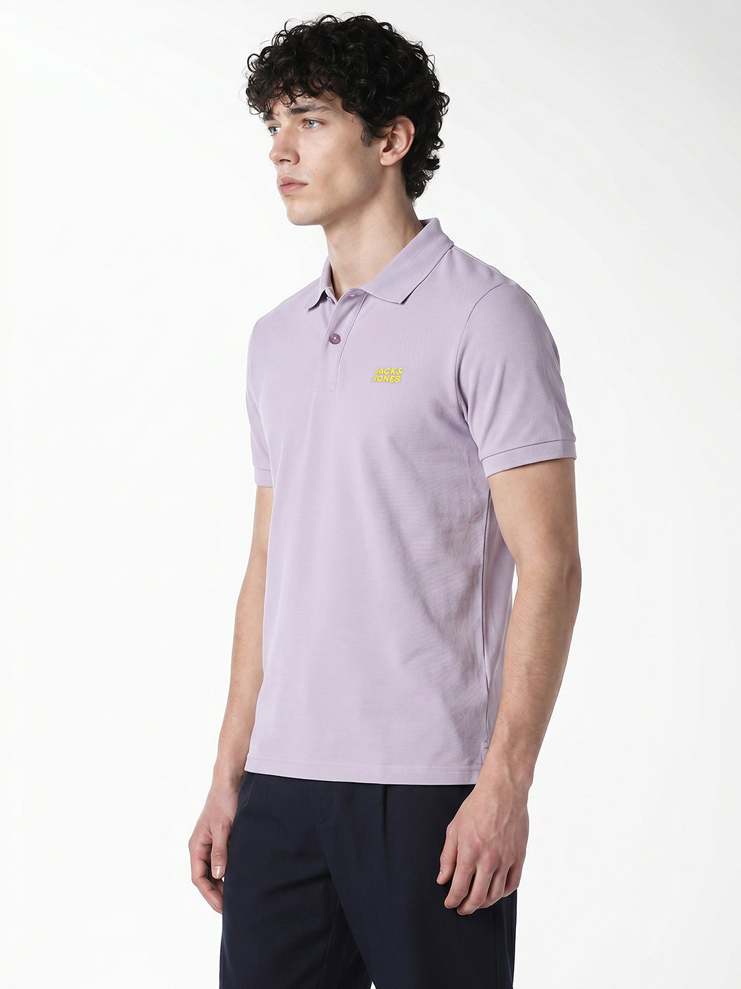 Purple Cotton Polo