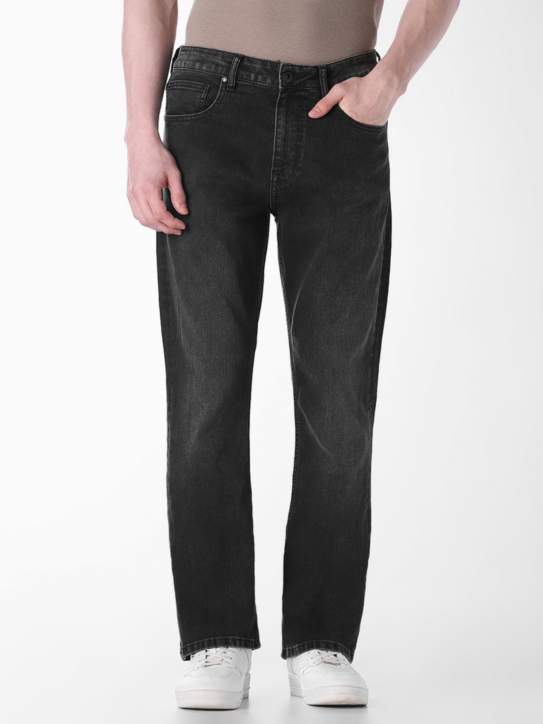 Black Cliff High Rise Bootcut Jeans