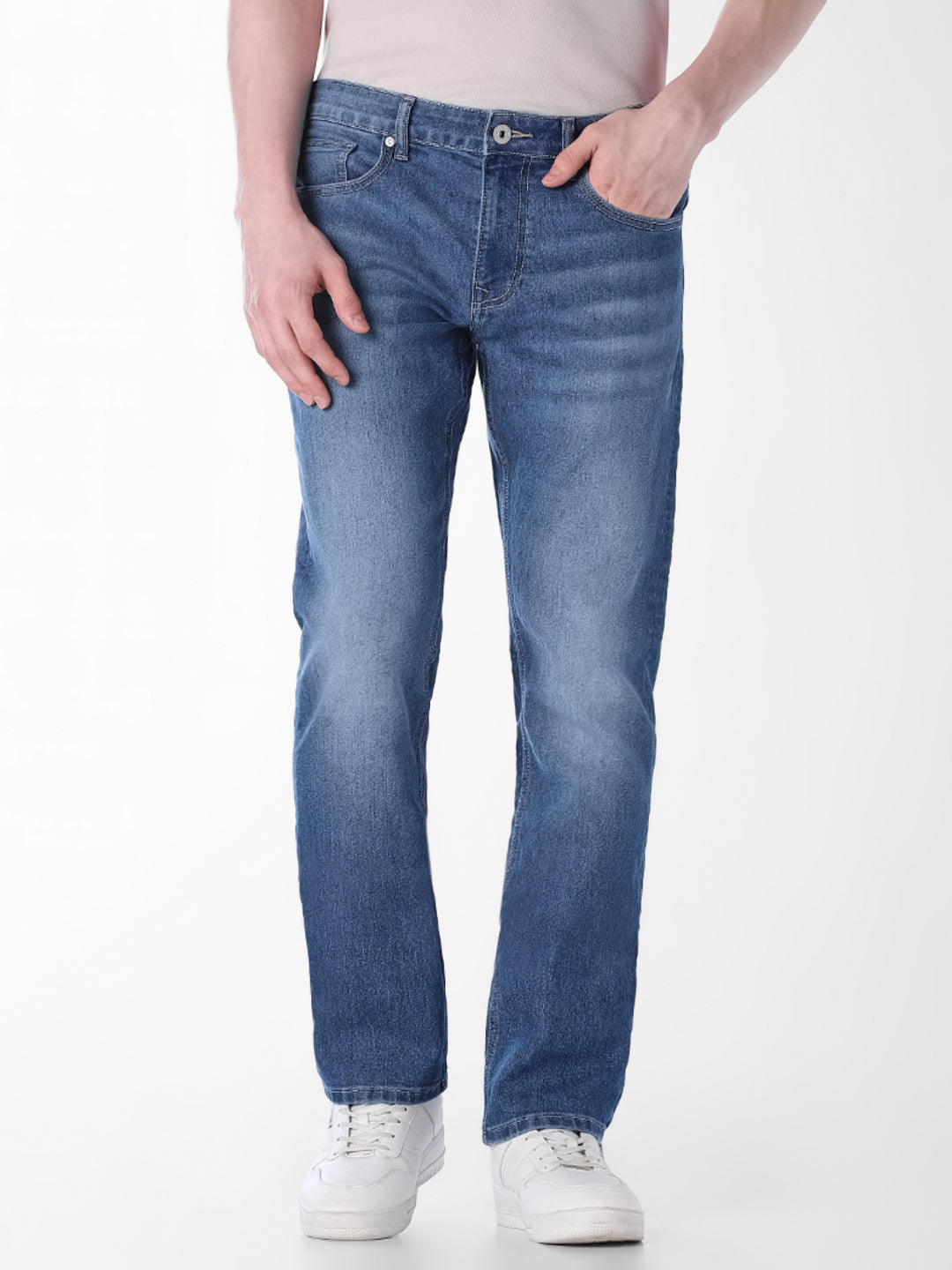 Light Blue Clark Regular Fit Jeans