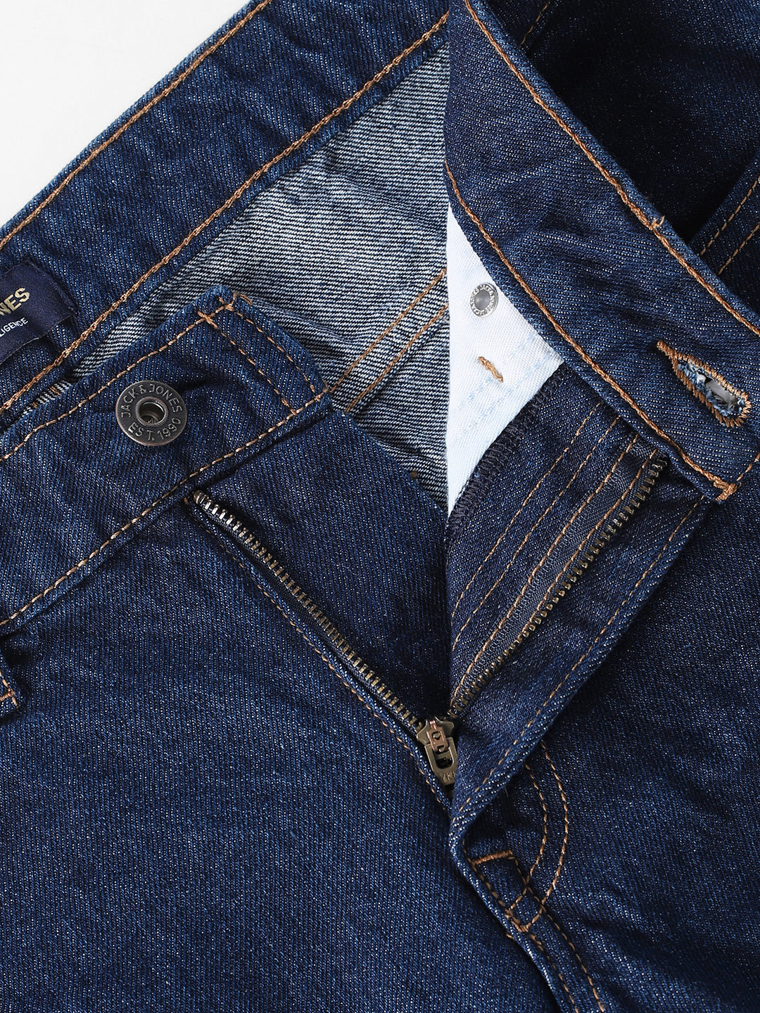 Blue clark straight Fit jeans