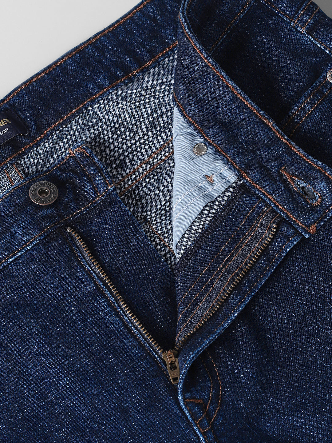 Blue clark straight Fit jeans