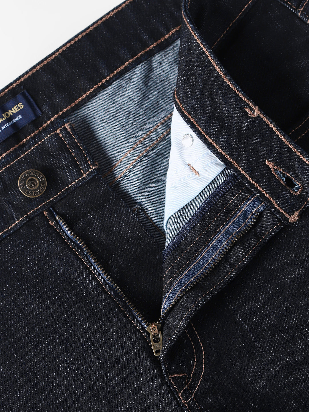Blue clark straight Fit jeans