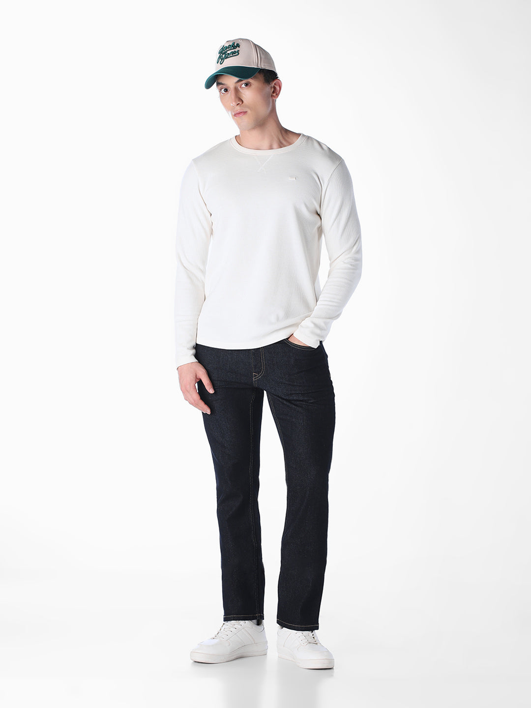 Blue clark straight Fit jeans