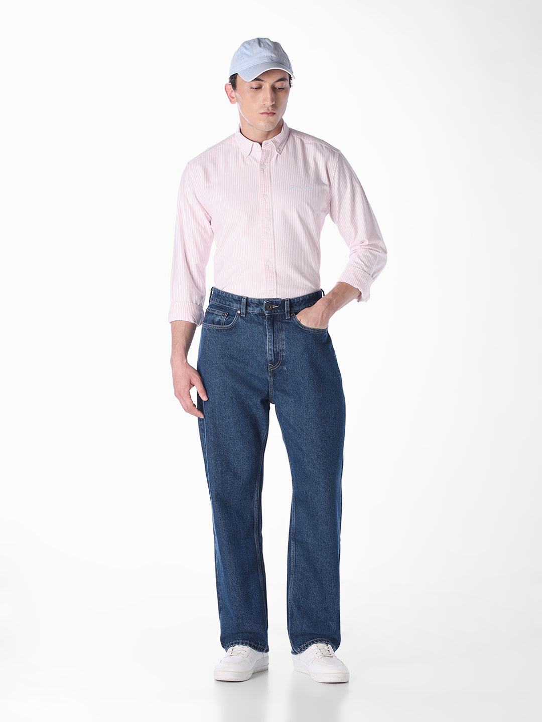 Blue dario loose Fit jeans