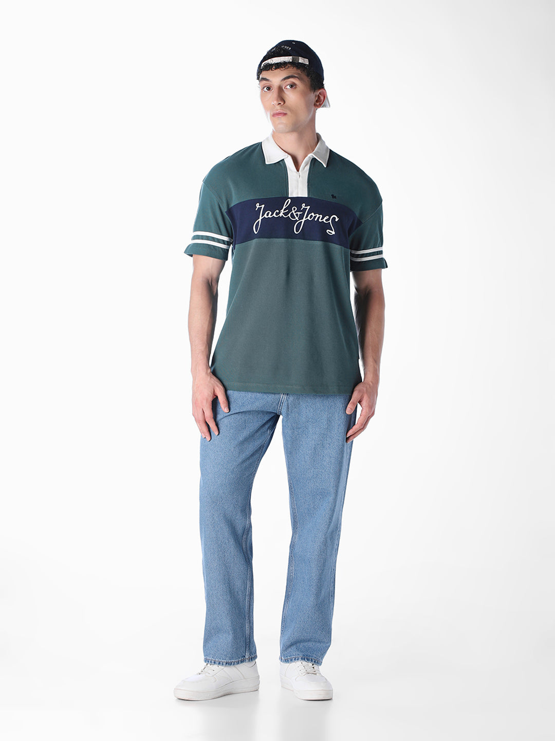 Blue dario loose Fit jeans