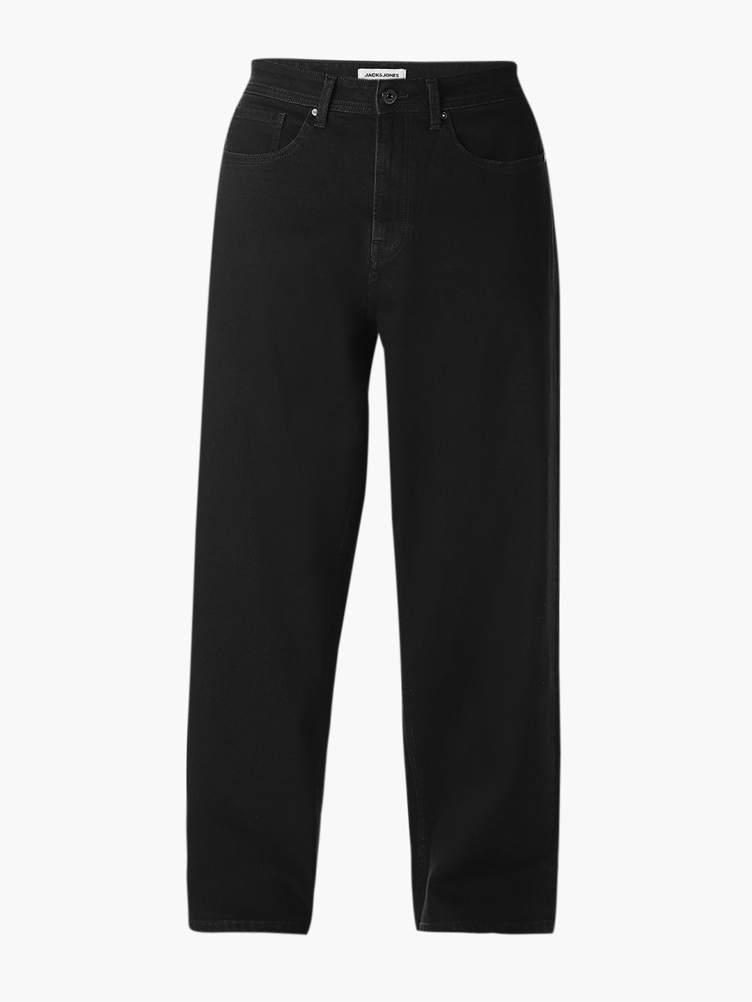 Black 5 Pocket Loose Fit Jeans