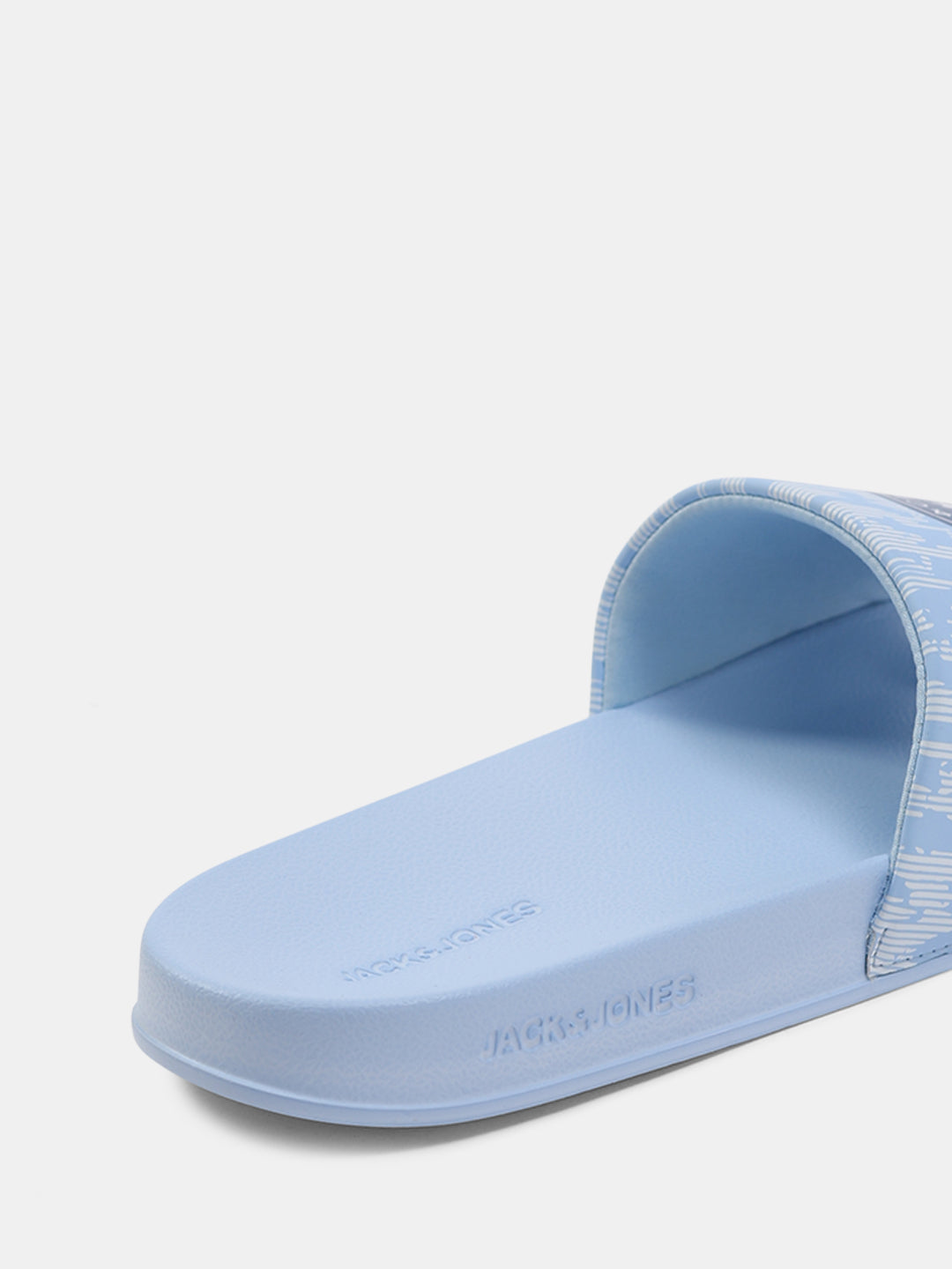 Light Blue Printed Pool Sliders