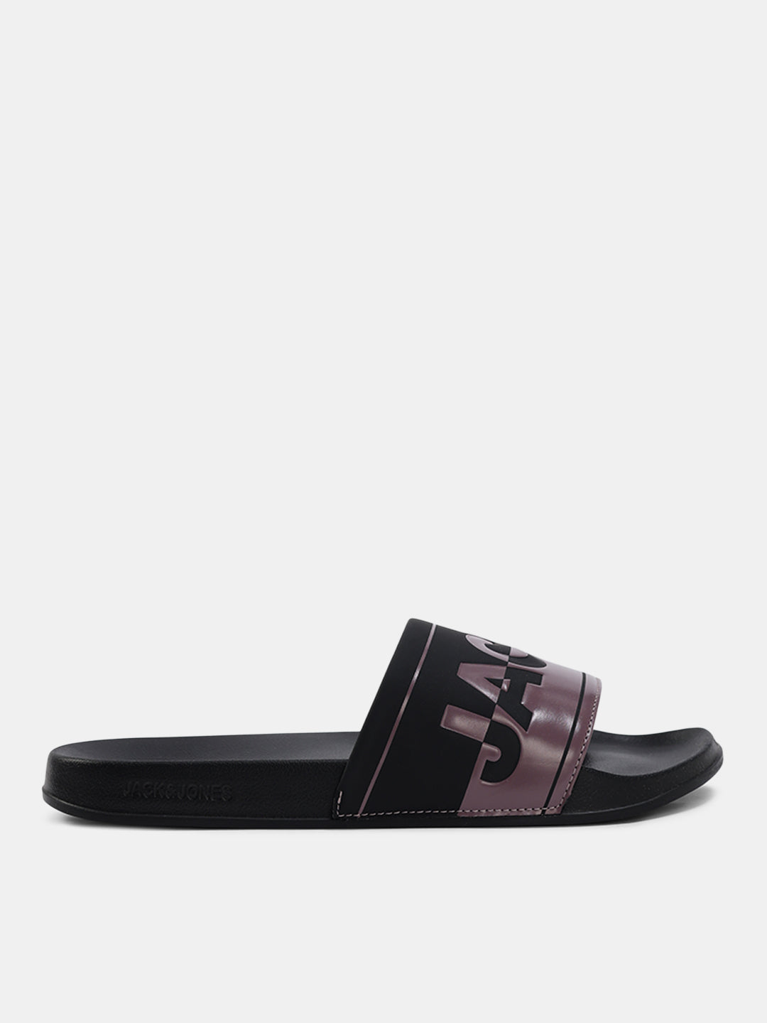 Black Printed Pool Sliders