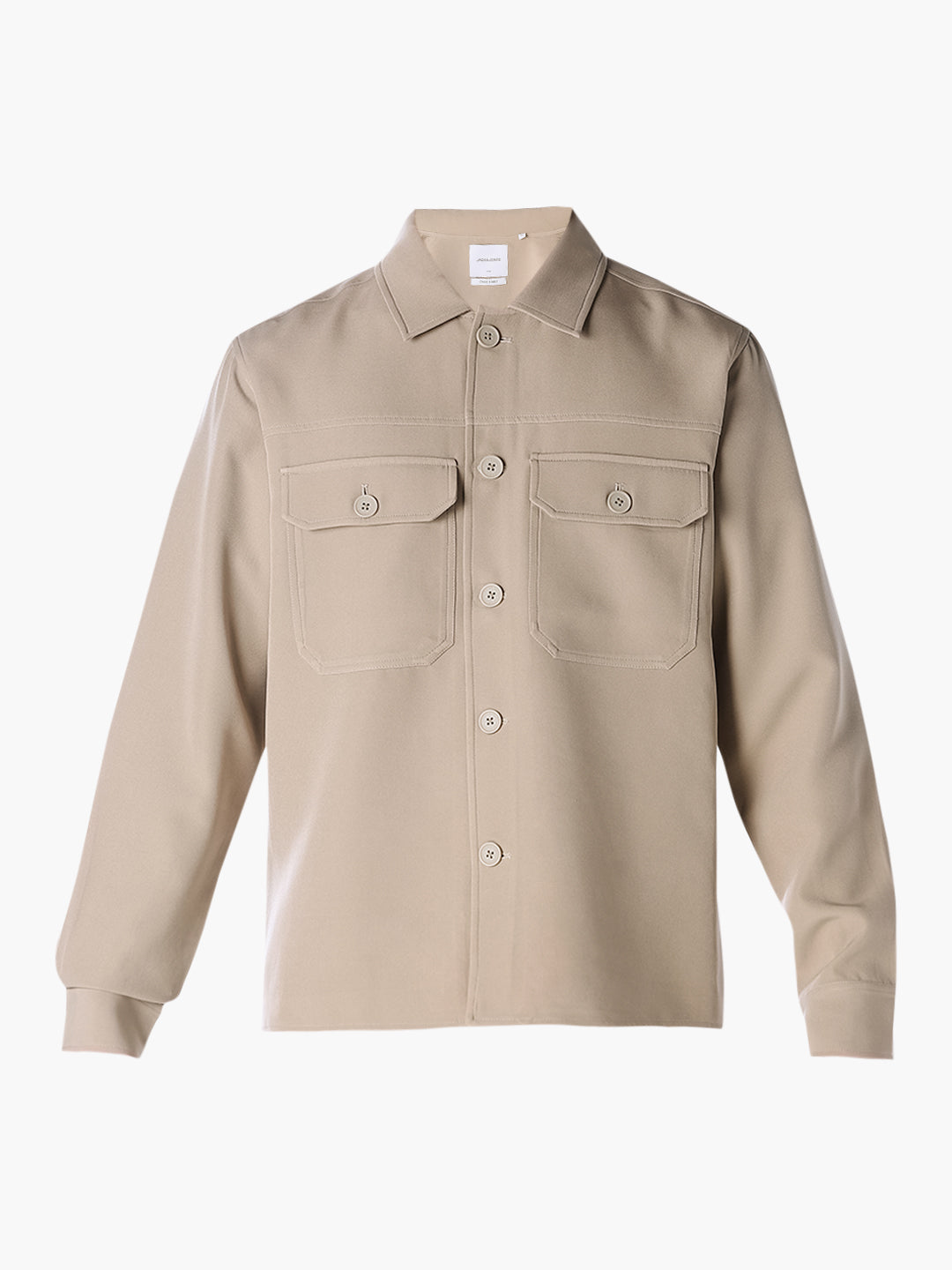 Solid Regular Fit Shacket