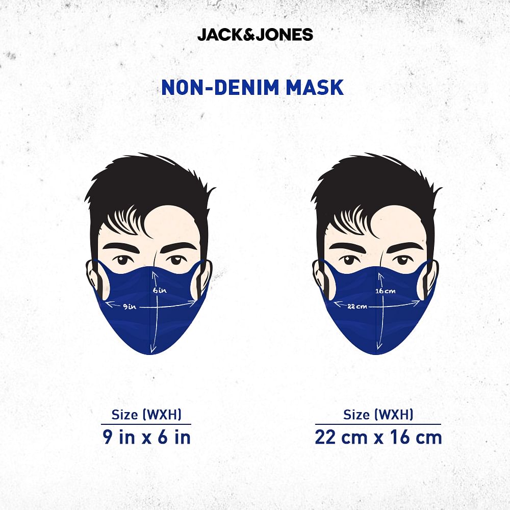 Pack of 3 Camo Print Knit 3PLY Mask