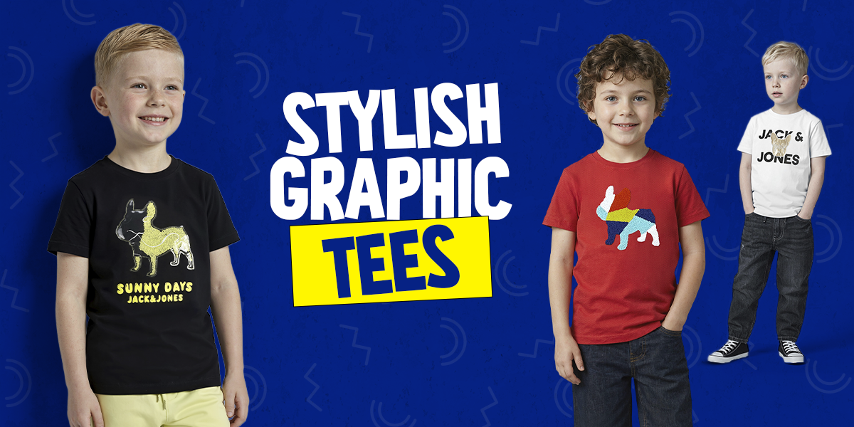 Graphic Tees for Li'l Boys: Bold Prints That Stand Out