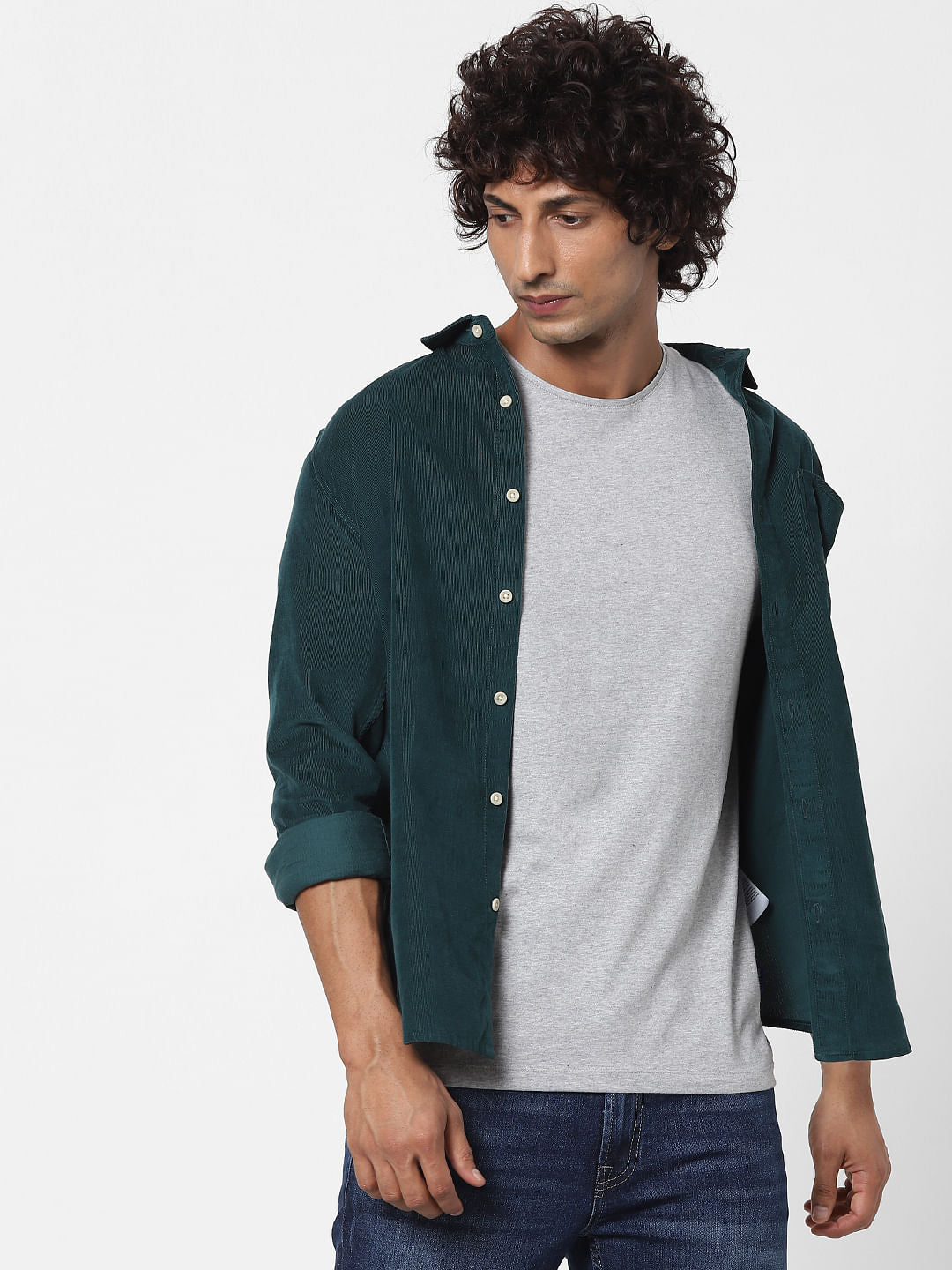 Grey Crew Neck T-shirt