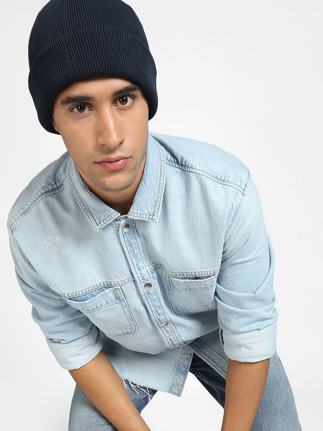 Light Blue Denim Shirt - S