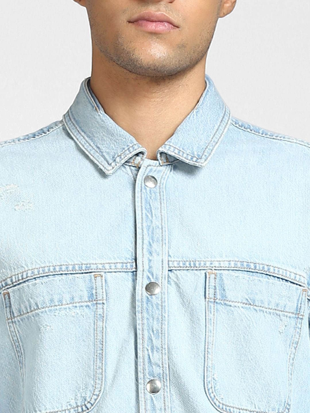 Light Blue Denim Shirt
