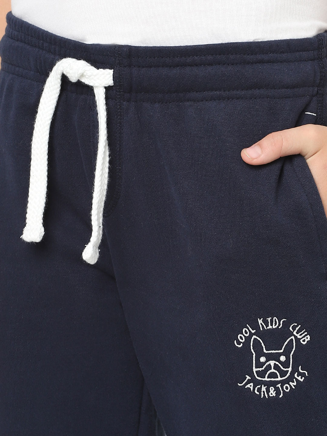 Boys Blue Mid Rise Sweatpants