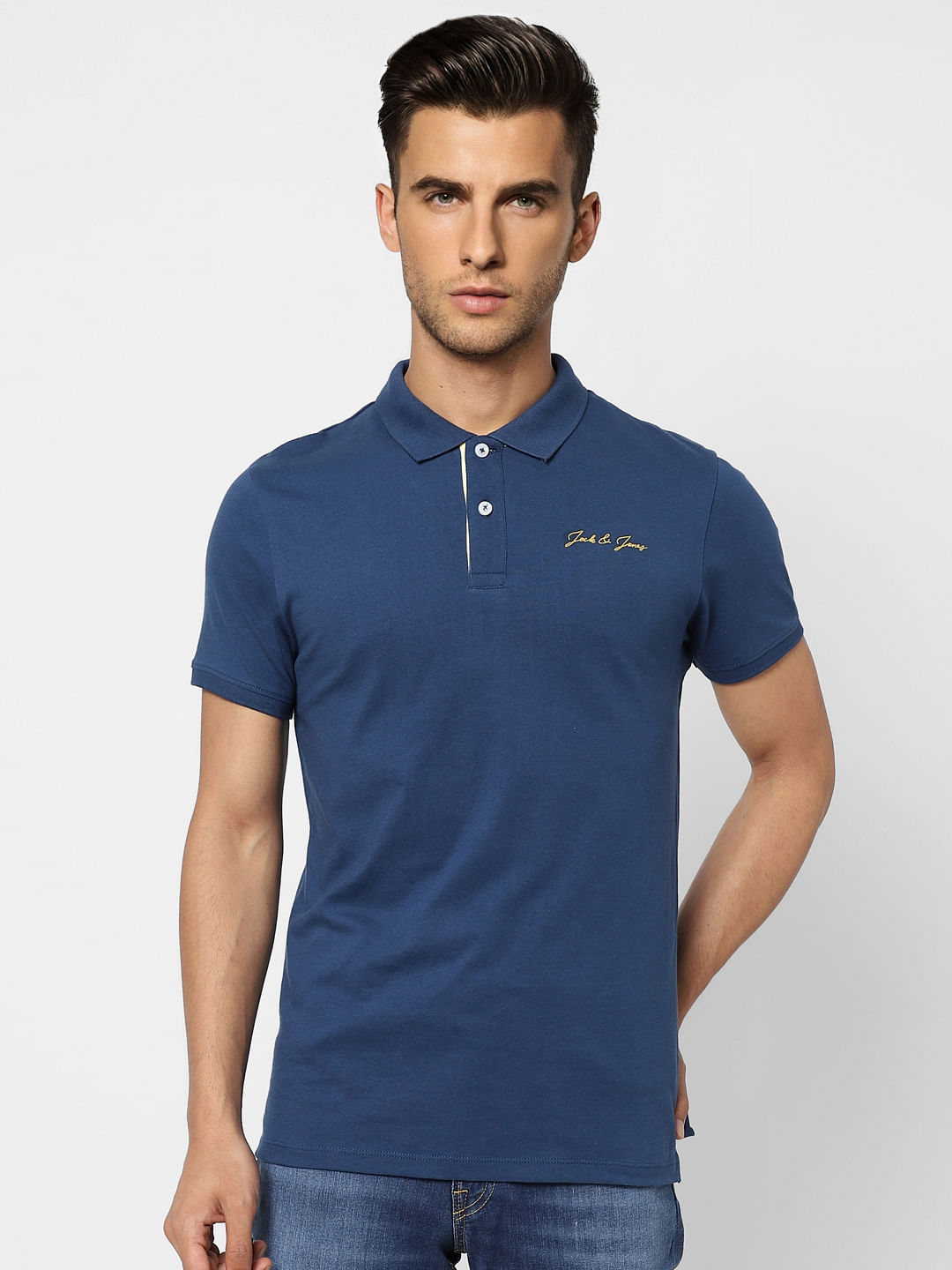 Dark Blue Polo T-shirt