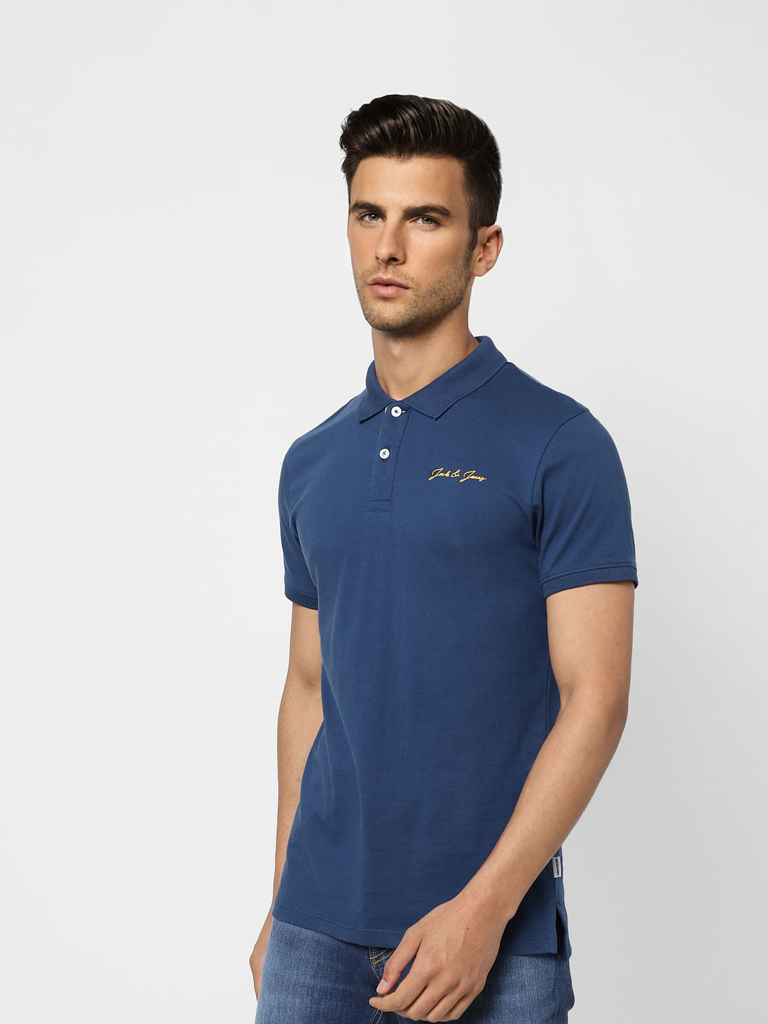 Dark Blue Polo T-shirt