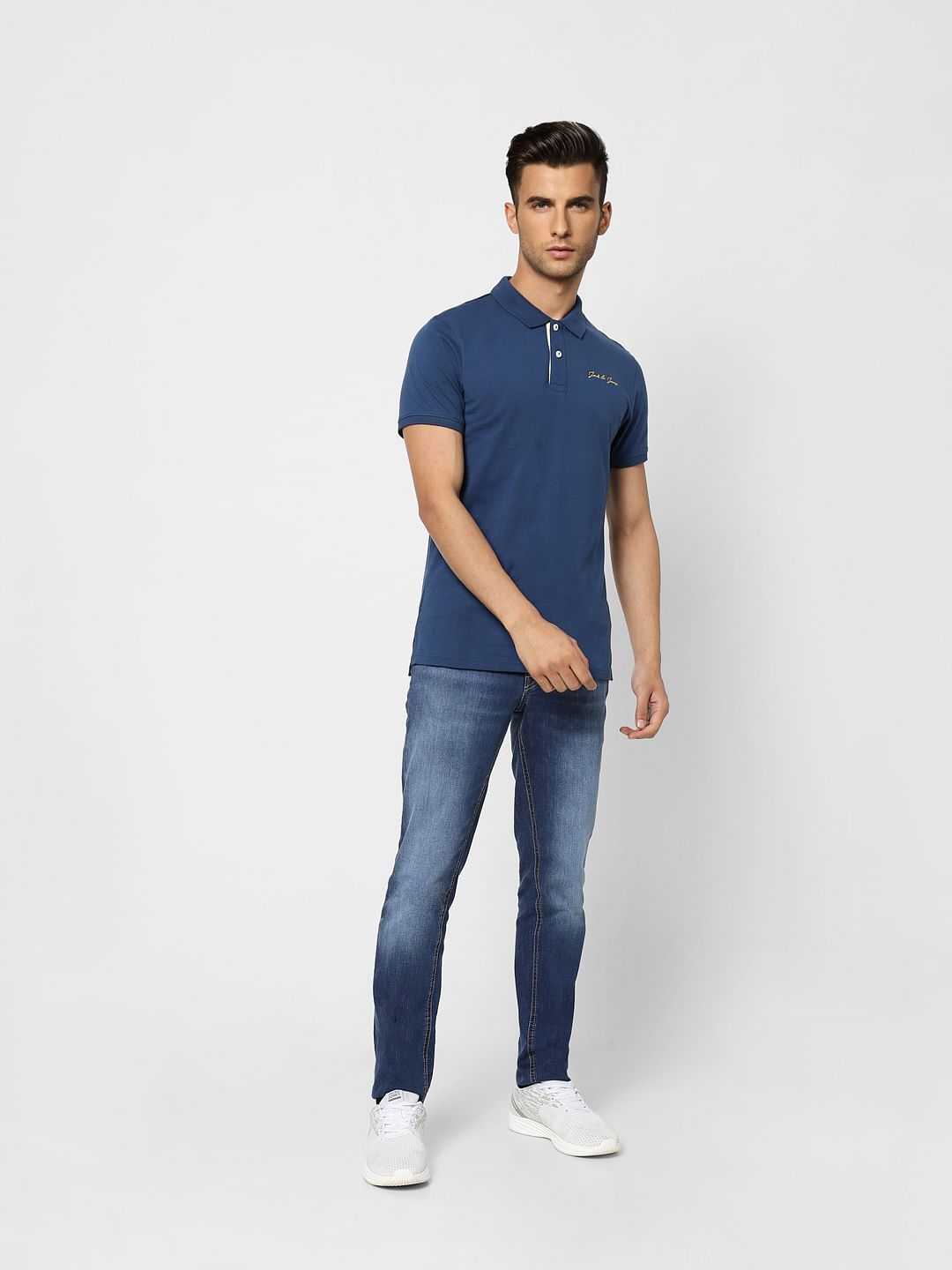 Dark Blue Polo T-shirt