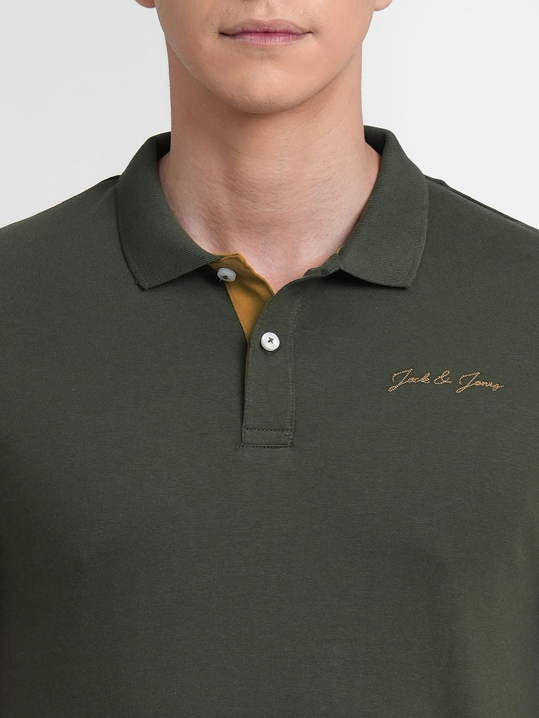 Olive Green Polo T-shirt