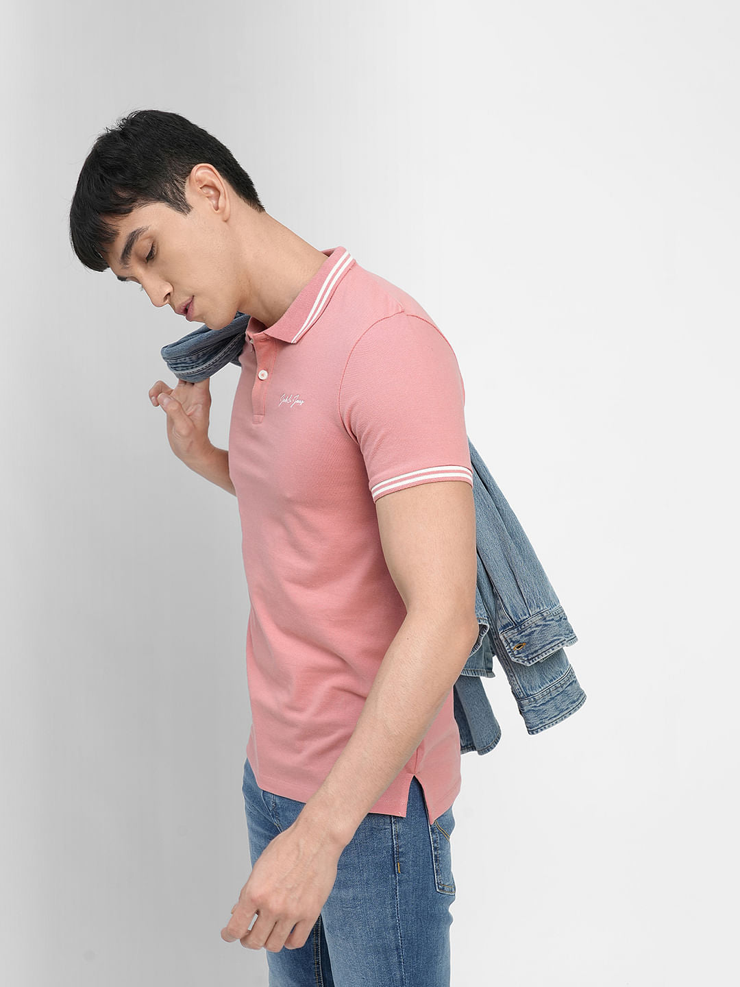 Pink Polo T-shirt - S