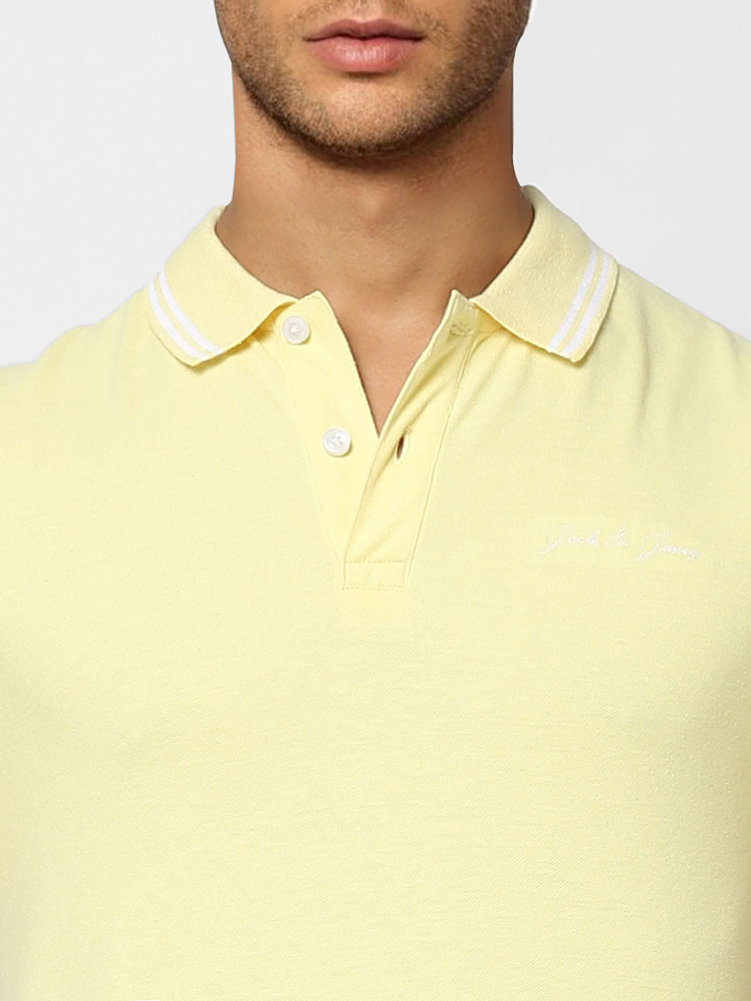 Light Yellow Polo T-shirt