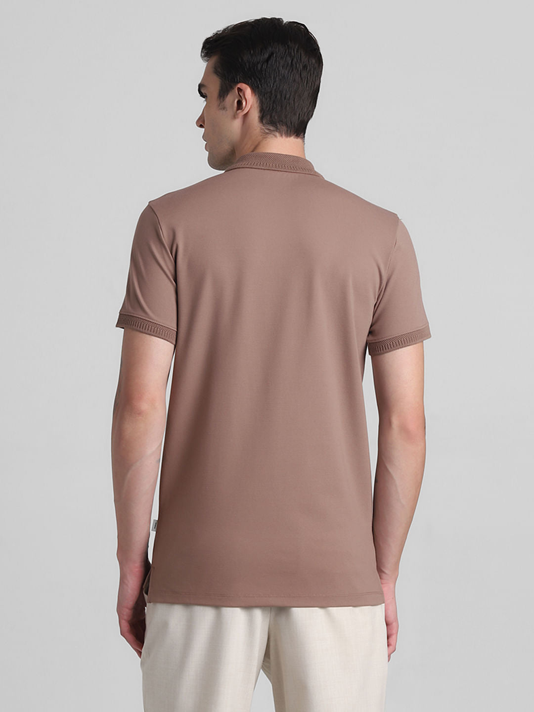 Brown Polo T-shirt