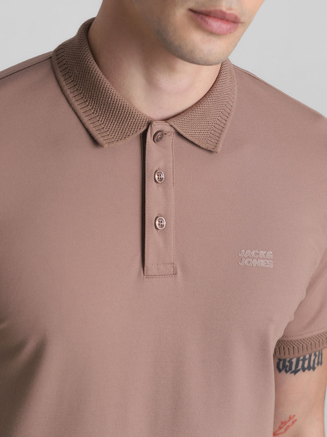 Brown Polo T-shirt