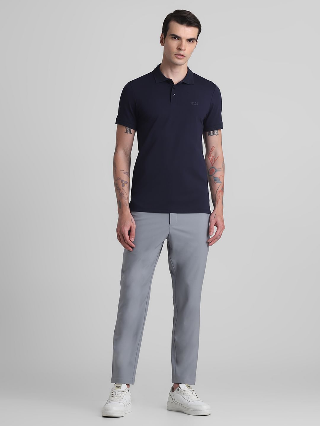 Dark Blue Polo T-shirt