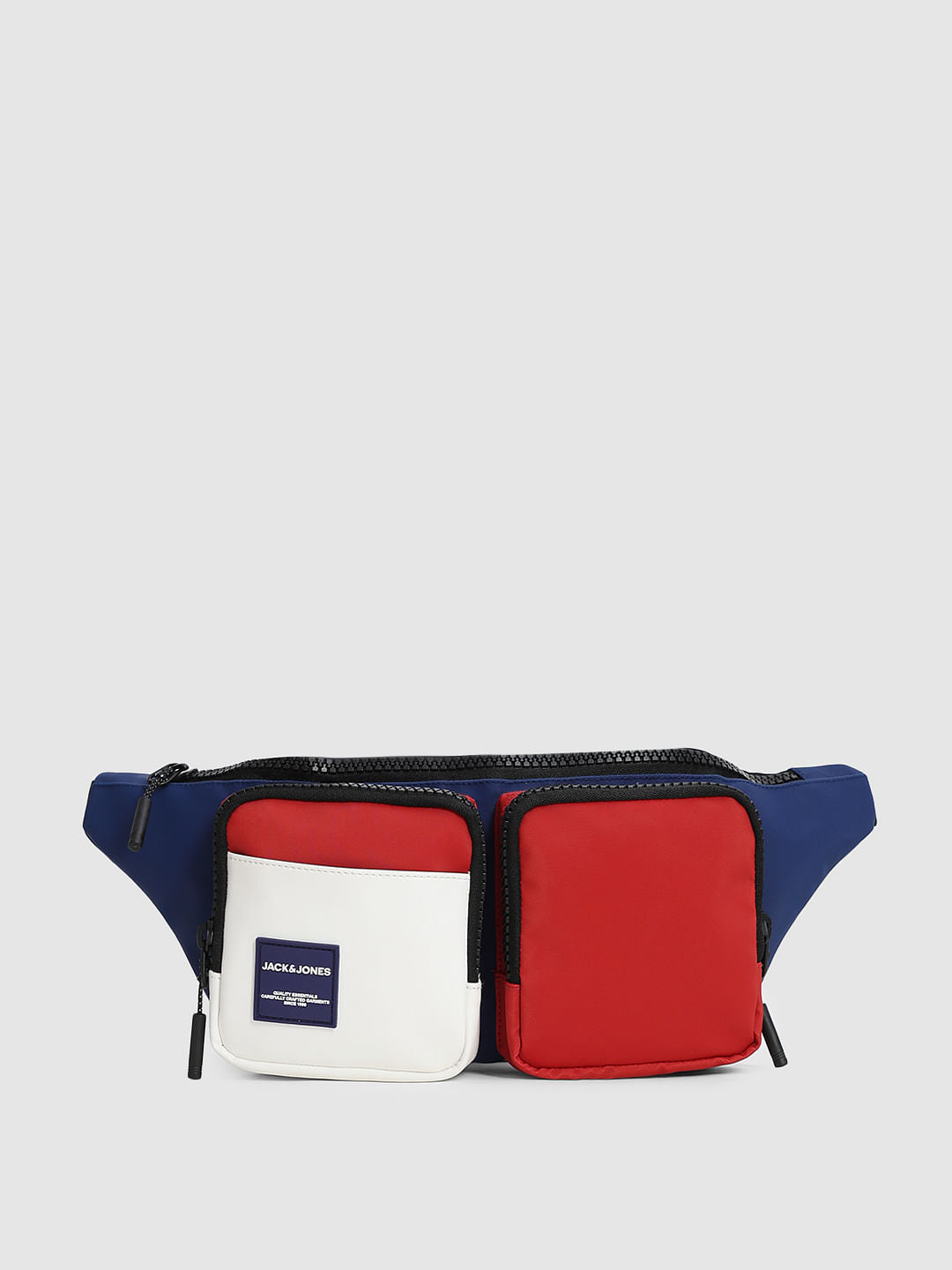 Blue Colourblocked Chestpack - ONE