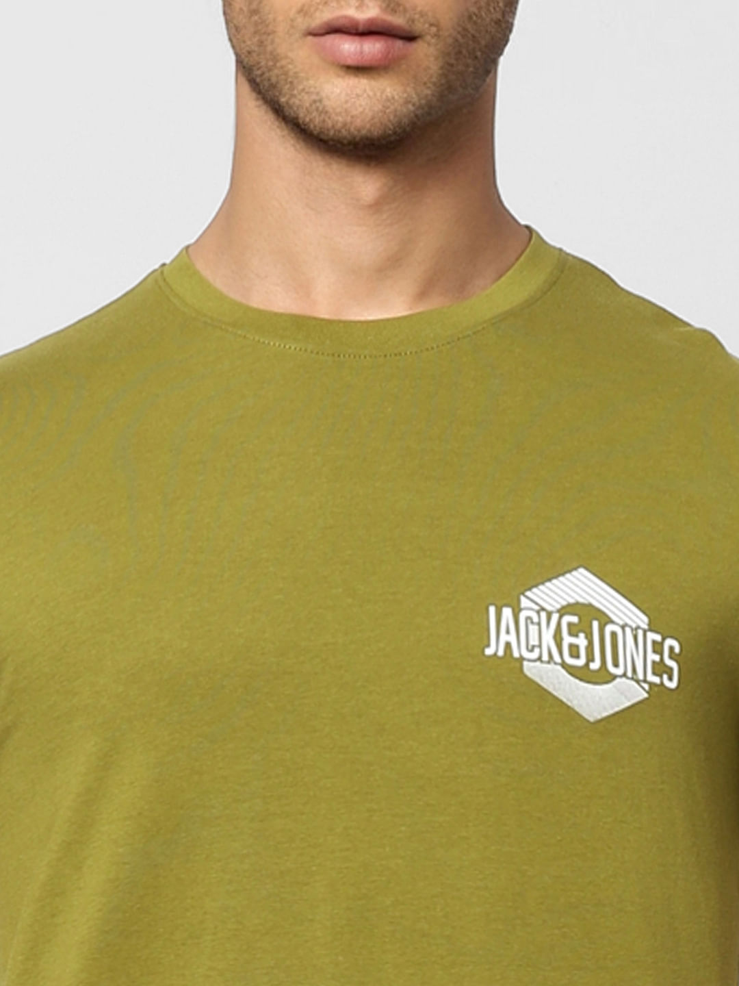 Green Crew Neck T-shirt