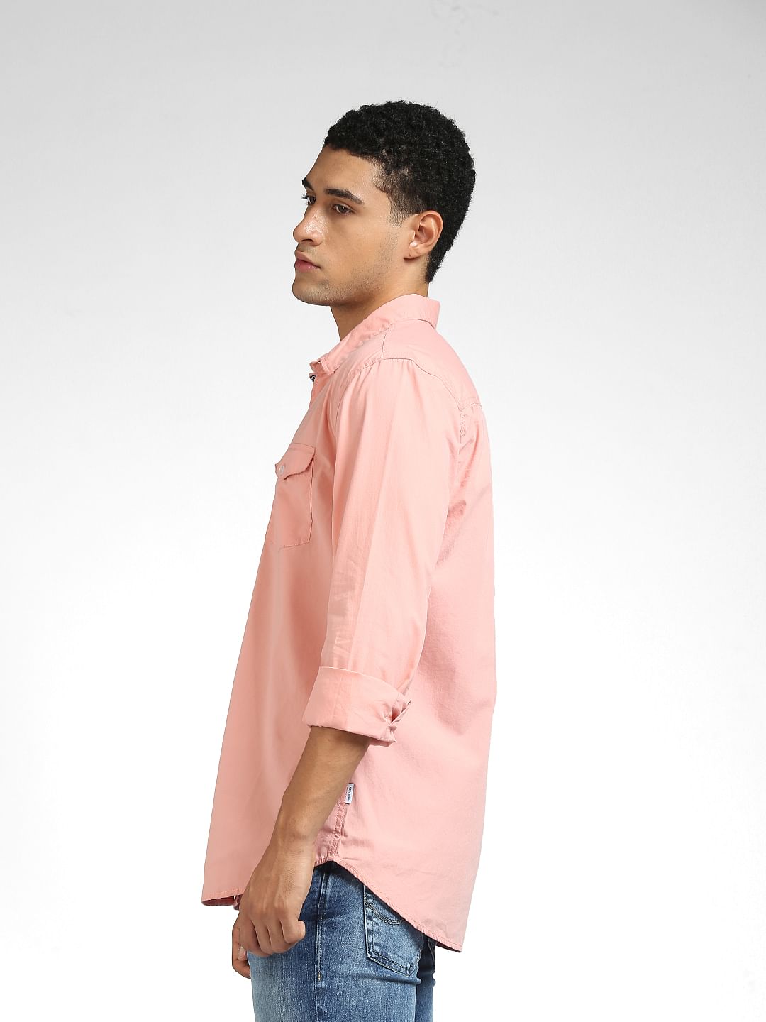 Pink Full Sleeves Shirt