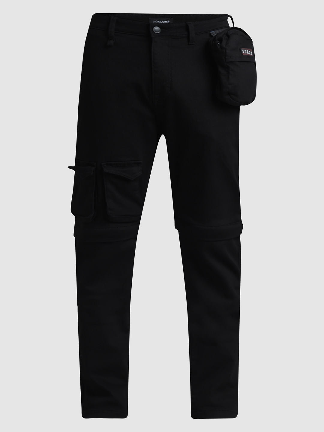 URBAN RACERS by Jack & Jones Black Low Rise Anti Fit Jeans