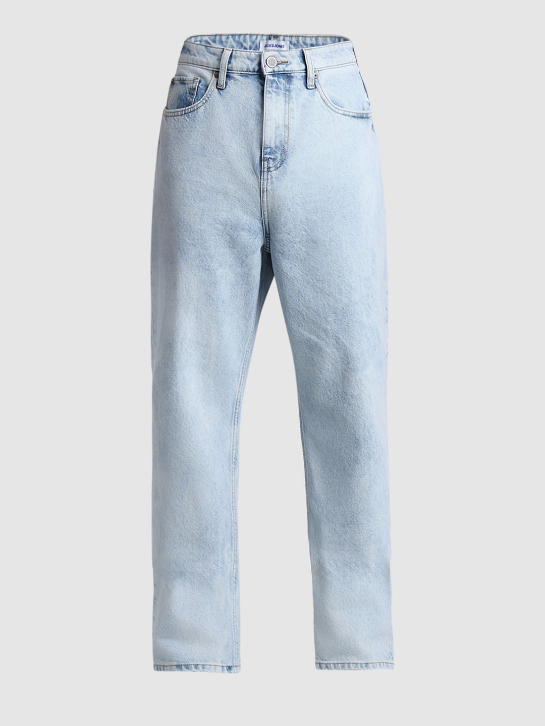 Light Blue High Rise Dario Loose Fit Jeans