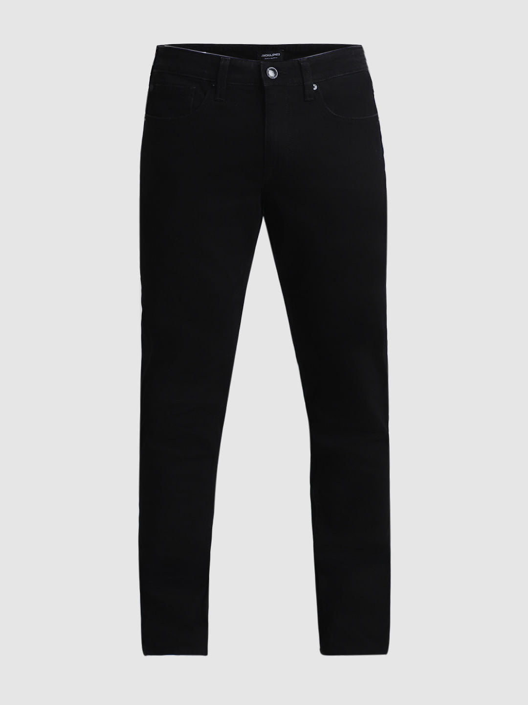 URBAN RACERS by JACK&JONES BLACK LOW RISE GLENN SLIM FIT JEANS