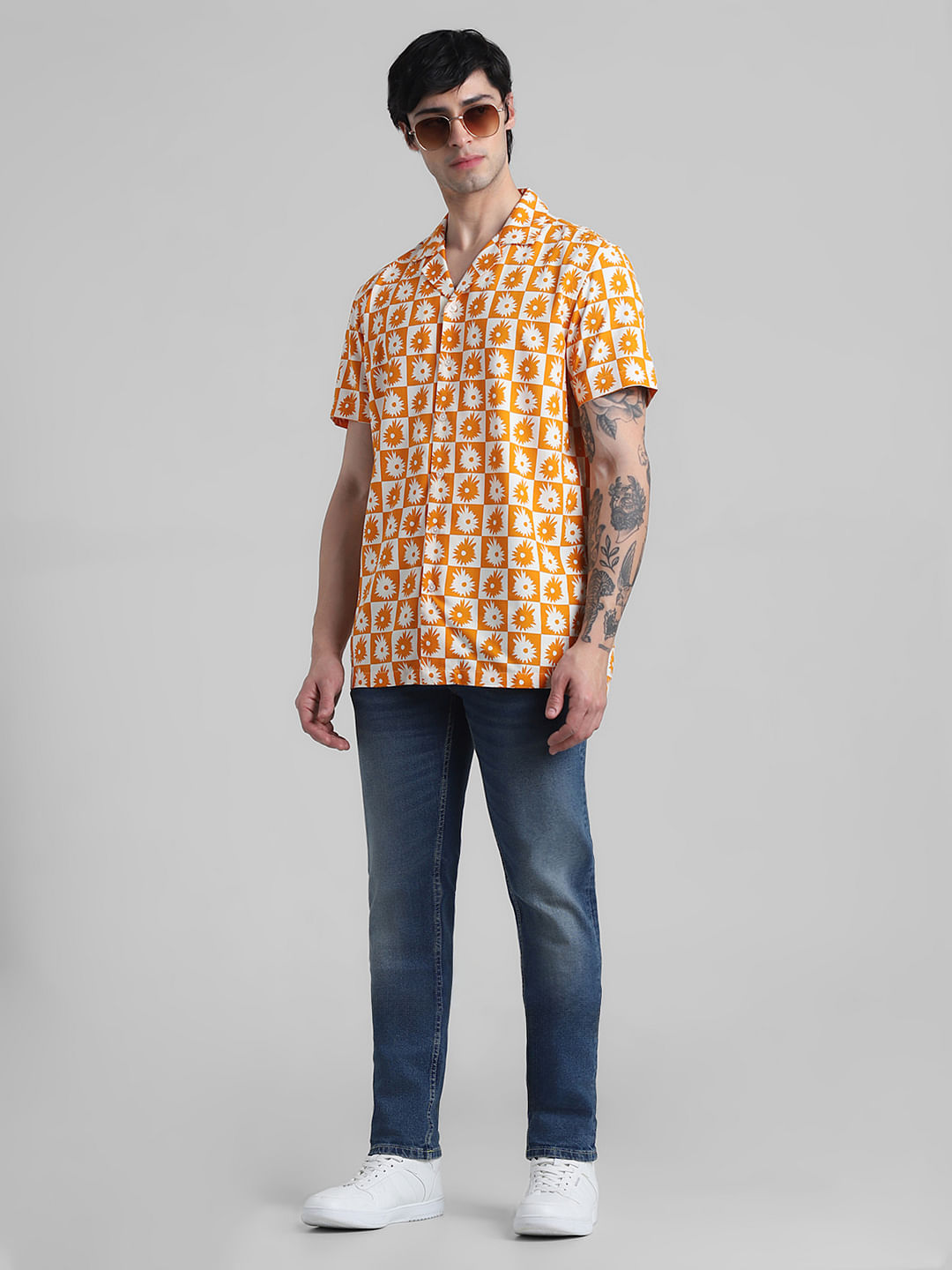 Blue Low Rise Ben Skinny Fit Jeans