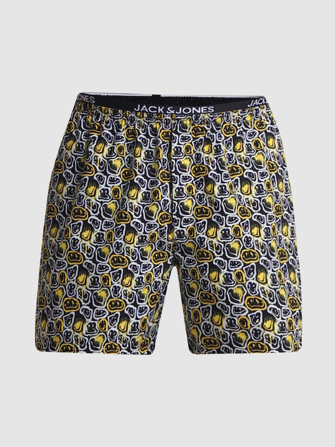 Black Printed Boxers