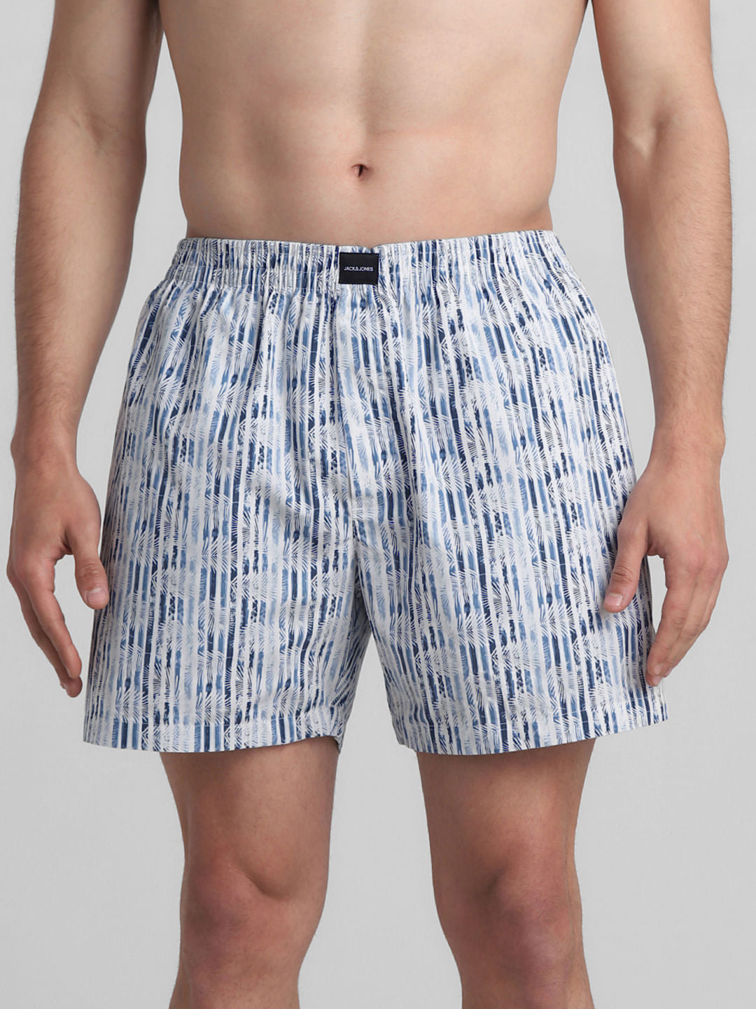 Blue All Over Print Boxers - S