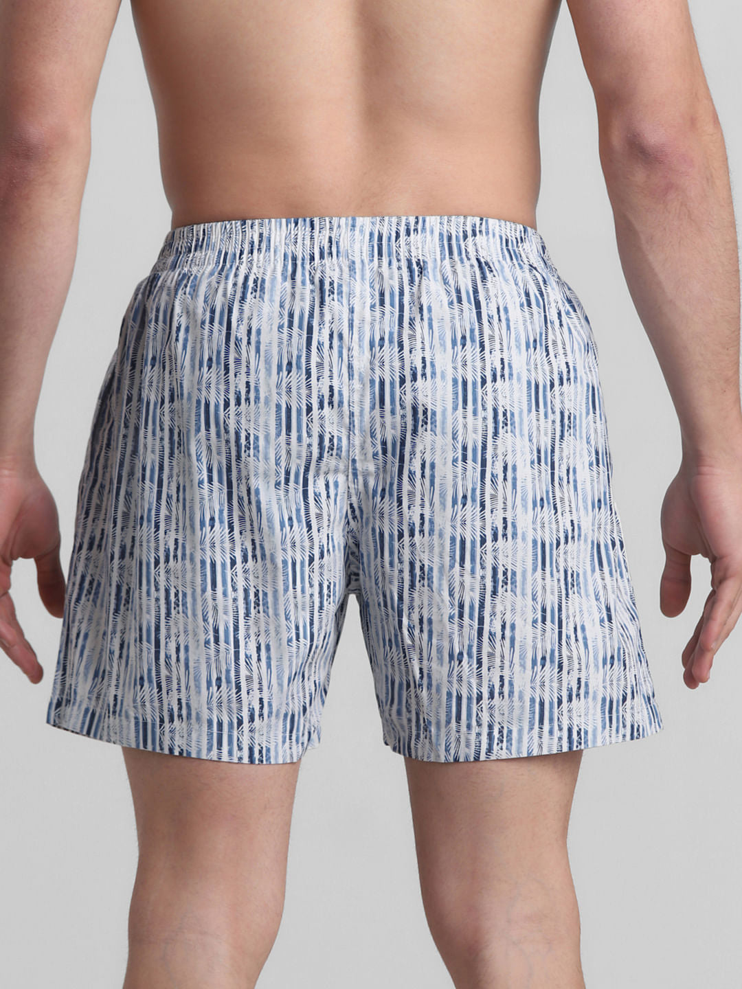 Blue All Over Print Boxers