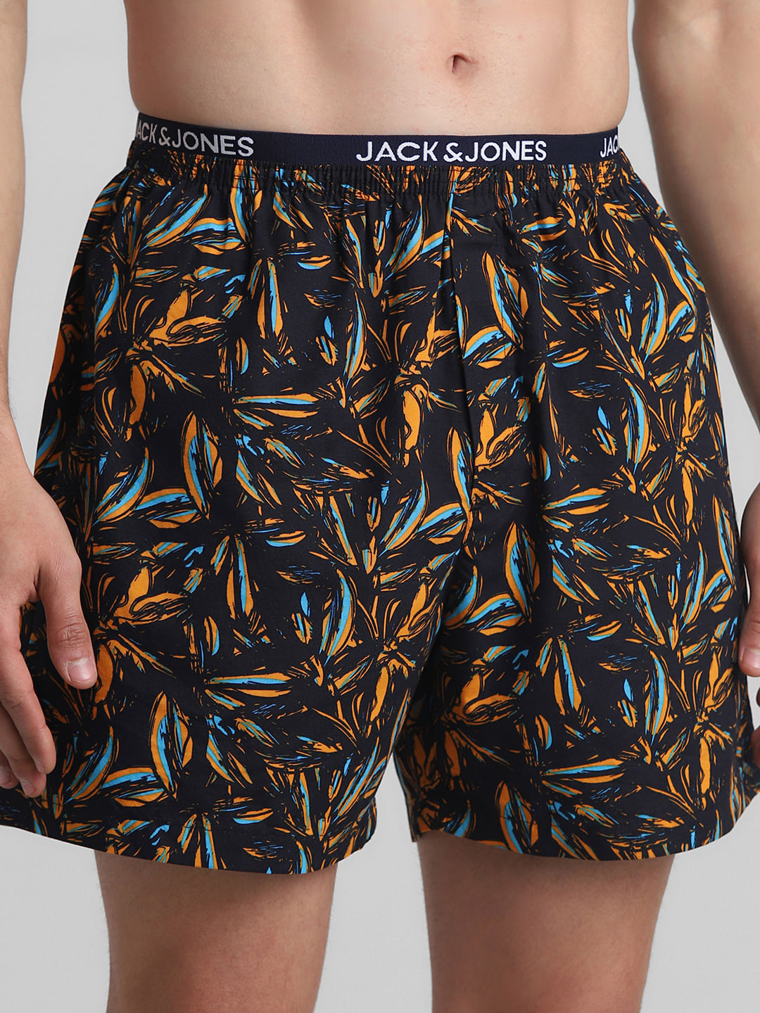 Black Printed Boxers