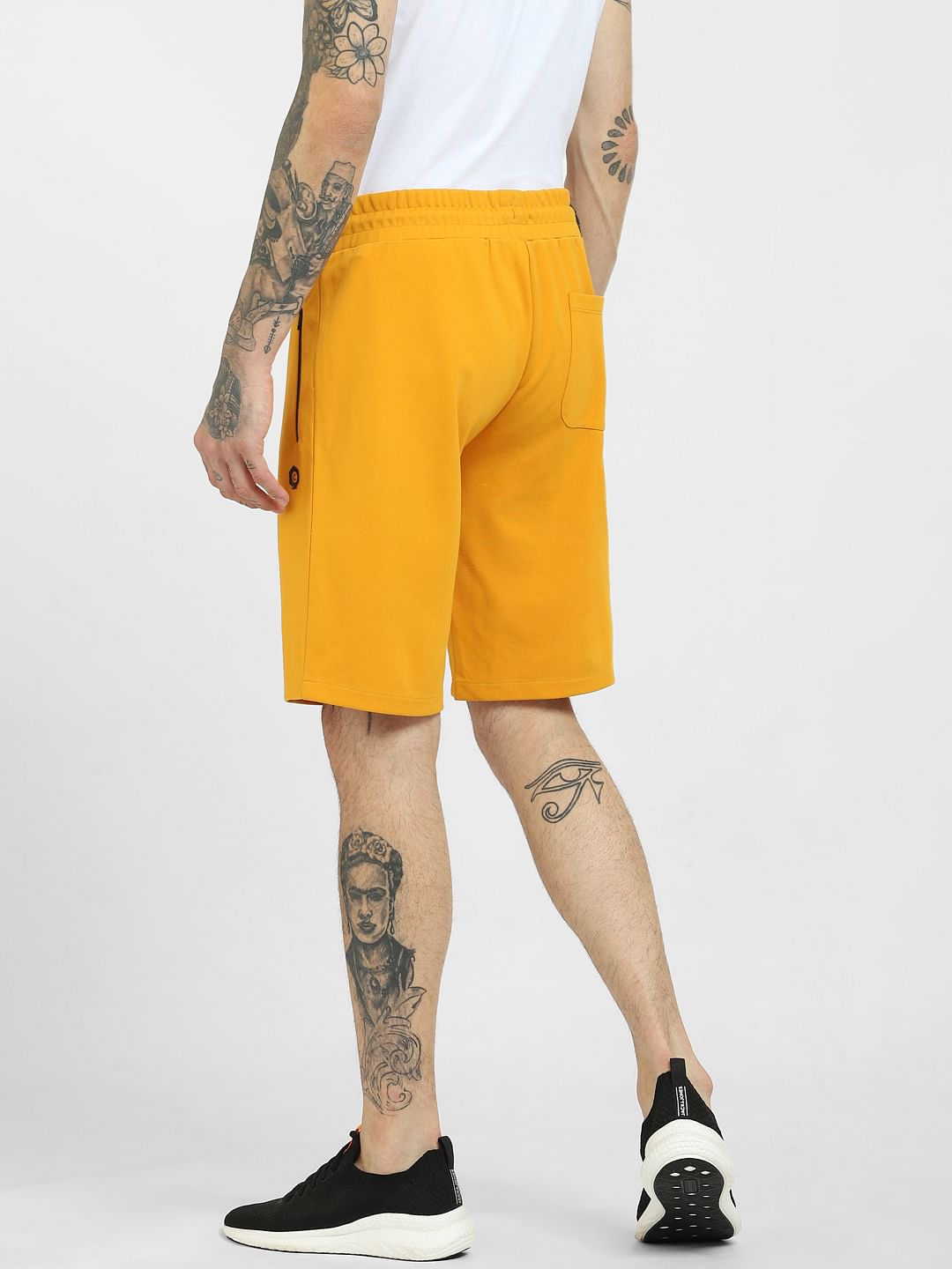Yellow Sweatshorts