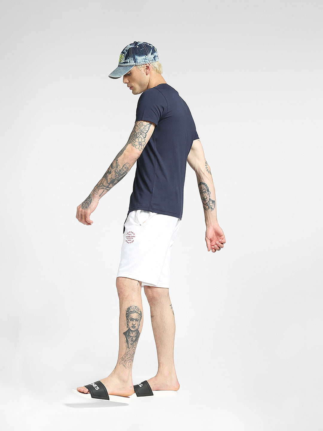 White Sweatshorts