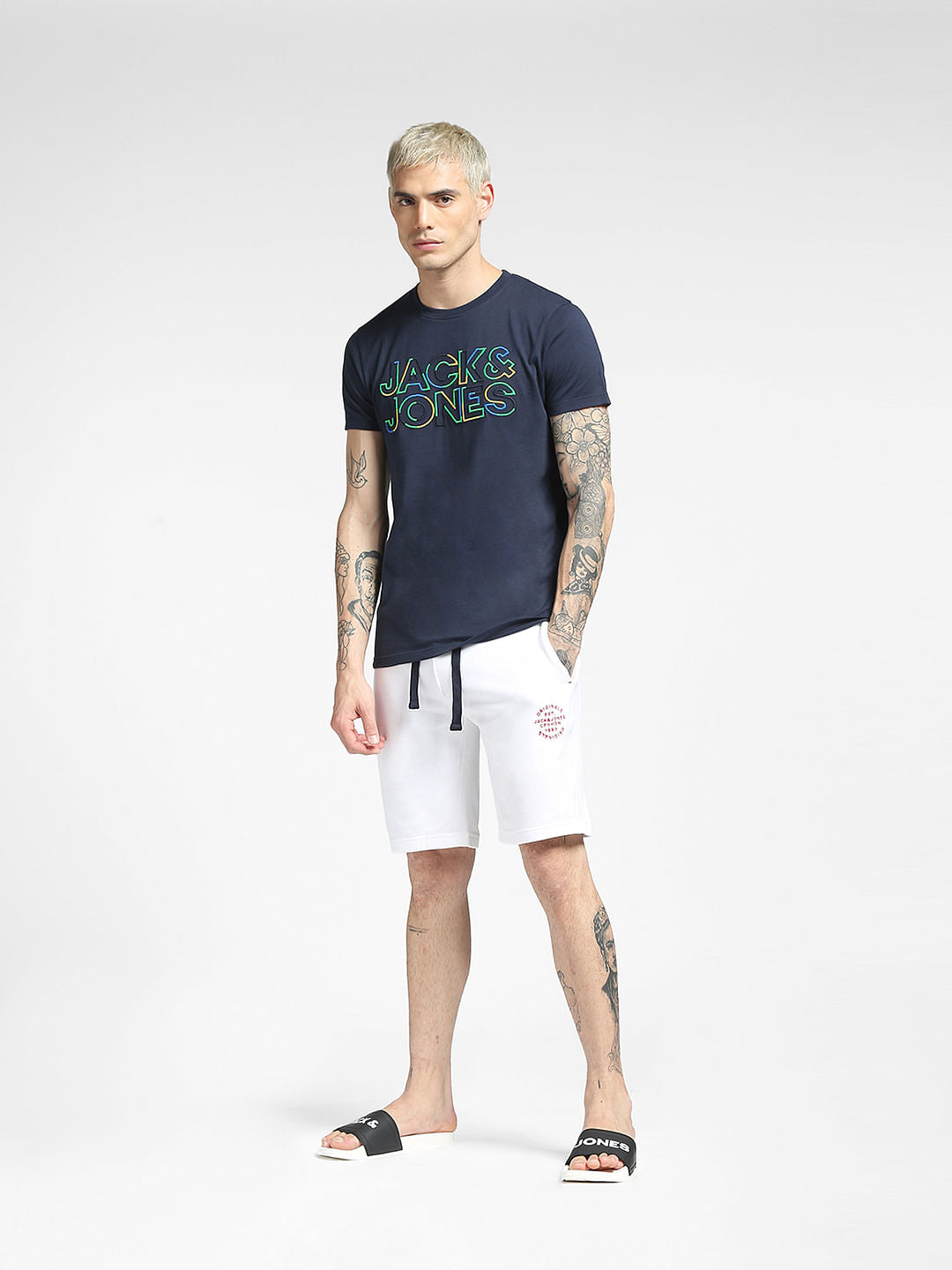White Sweatshorts