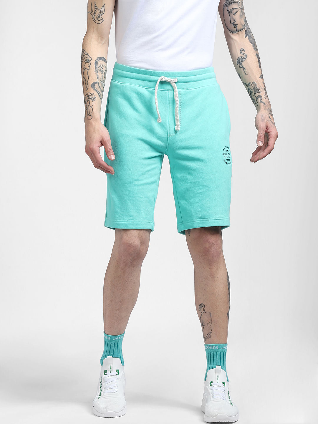 Blue Sweatshorts